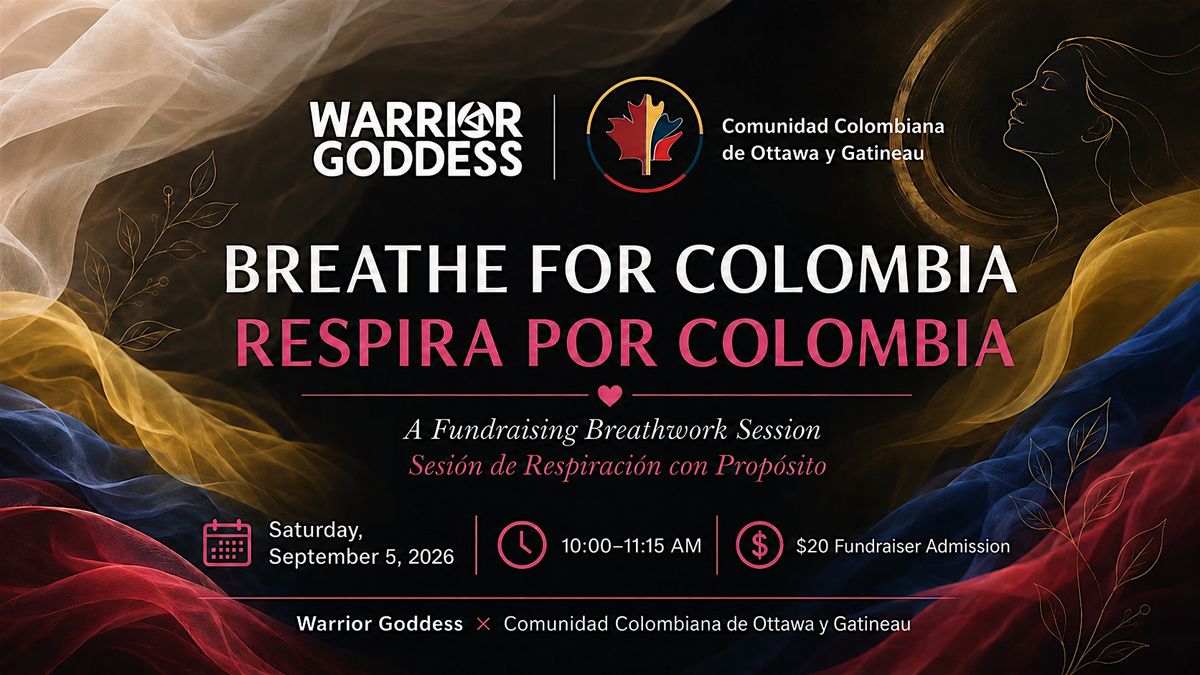 Breathe for Colombia: A Fundraising Breathwork Session