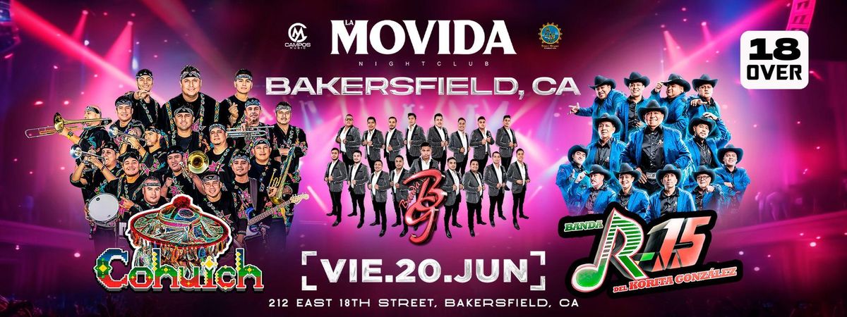 COHUICH, BANDA BG & MÁS, 20 June | Event in Bakersfield | AllEvents