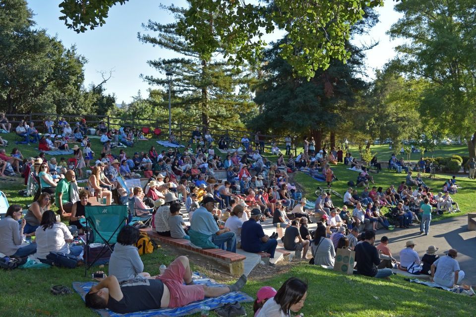 Summer Concert Series Cupertino Symphonic Band, Memorial Park, Santa