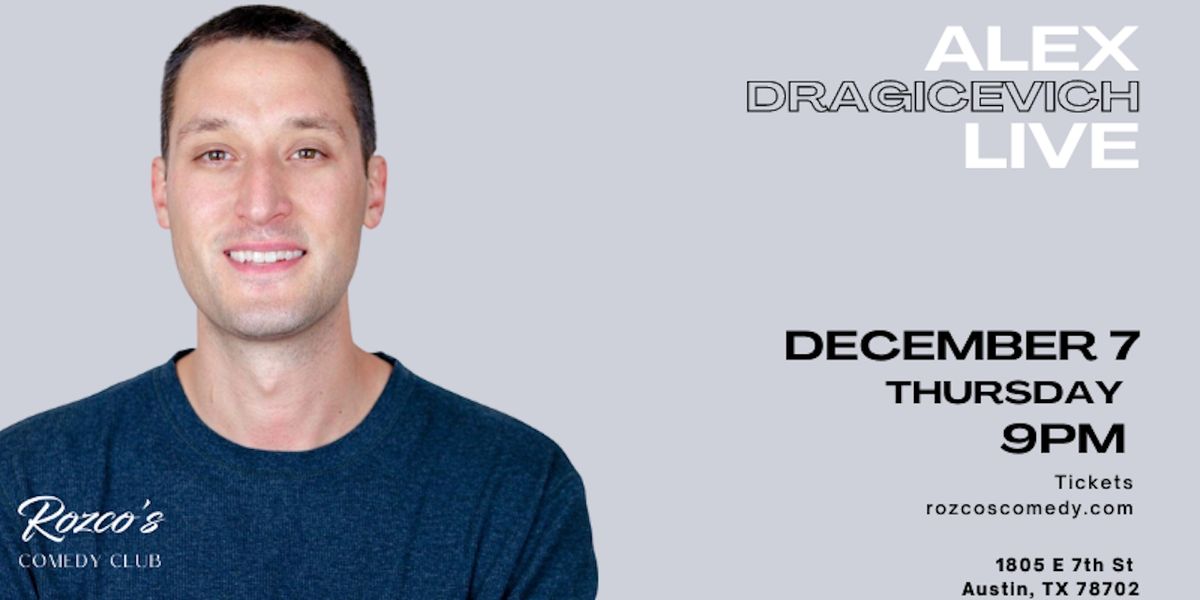 Alex Dragicevich, 29 August | Event in Casper | AllEvents