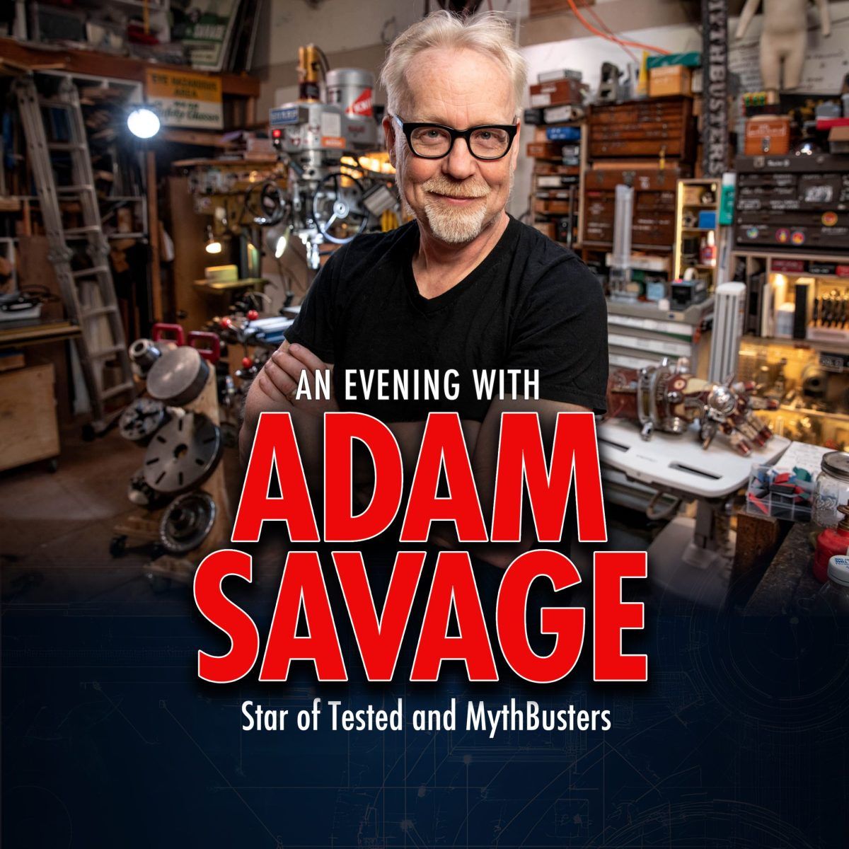 Adam Savage at Paramount Theatre Seattle, 18 October | Event in Seattle | AllEvents