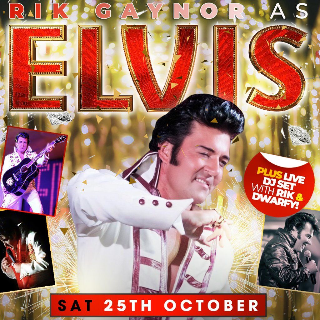 An Evening With Elvis - Rik Gaynor The One True Original, 25 October | Event in Crich | AllEvents