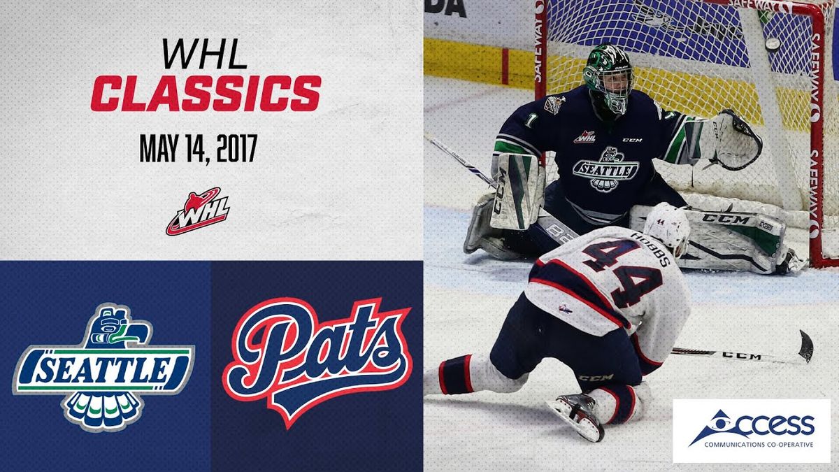Seattle Thunderbirds vs. Regina Pats, 21 November | Event in Kent | AllEvents