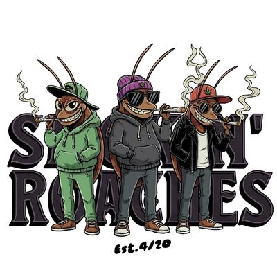 Smokin' Roaches Social Club logo