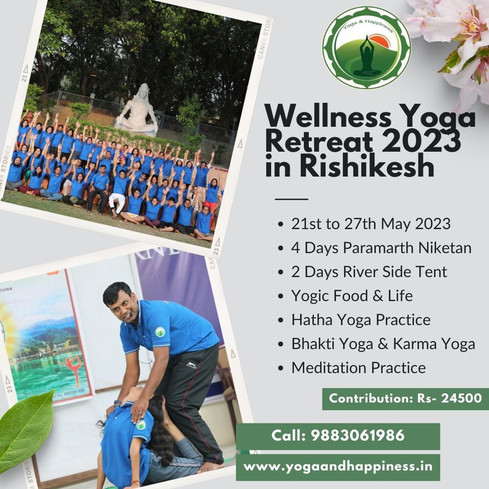 International Yoga Retreat 2023, 21 May | Event in Rishikesh | AllEvents.in