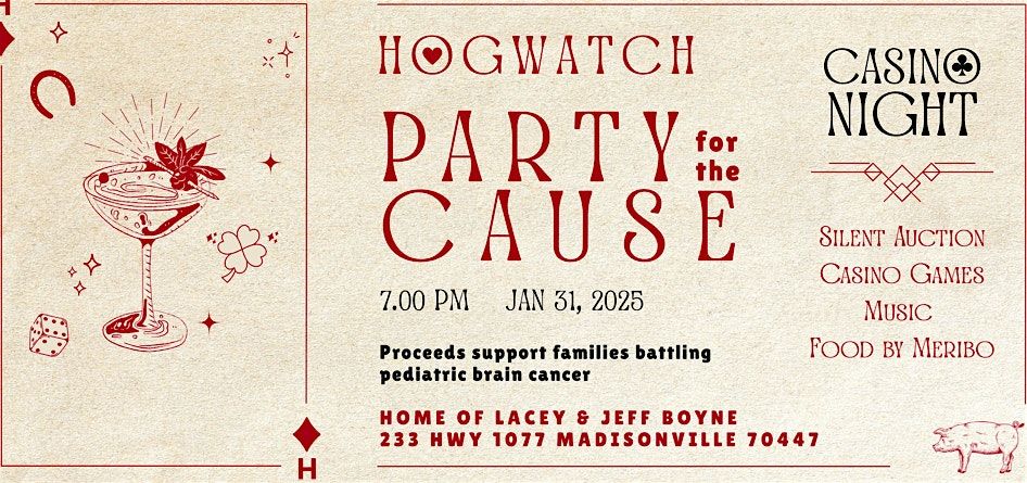 Party for the Cause, Hosted by Lacey & Jeff Boyne, 31 January | Event in Madisonville | AllEvents