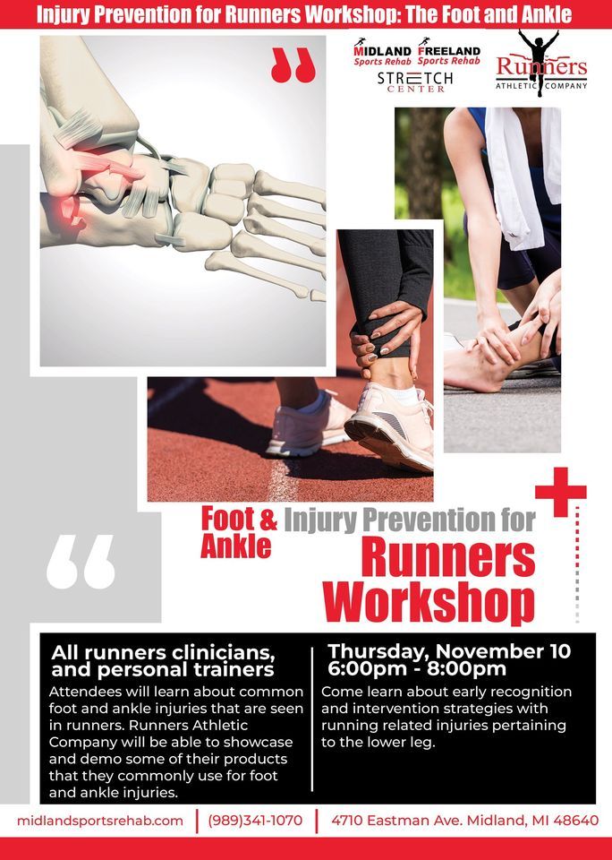 Injury Prevention for Runners The Foot & Ankle, Midland