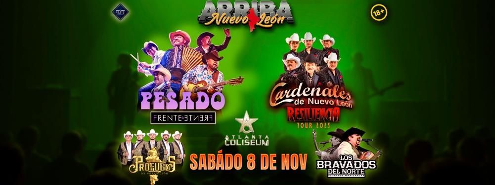 PESADO, CARDENALES DE NUEVO LEON & MAS, 8 November | Event in Duluth | AllEvents