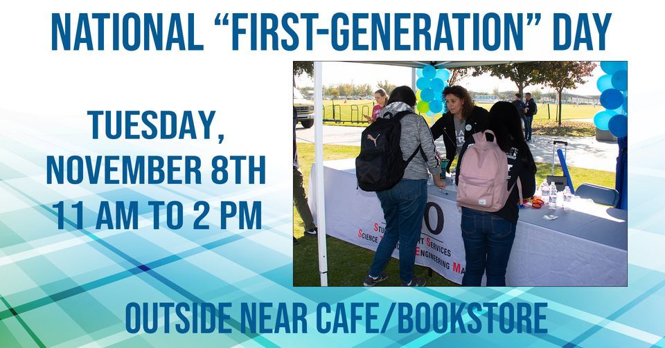 National “FirstGeneration” Day, Clovis Community College, CA, November