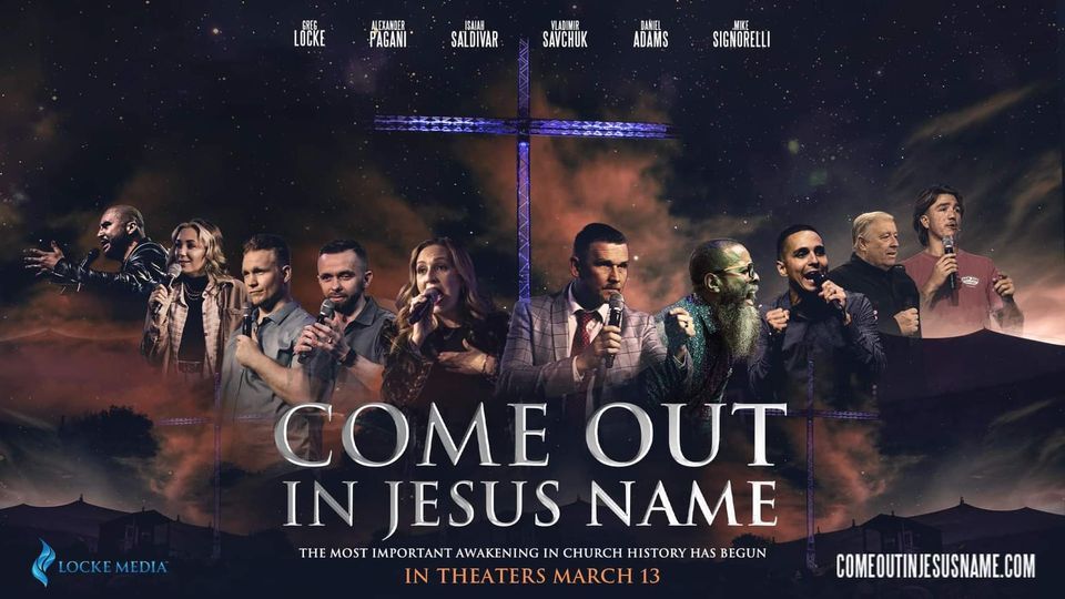 Come Out In Jesus Name Movie, Crossgates Movie Theather, Delmar, 13
