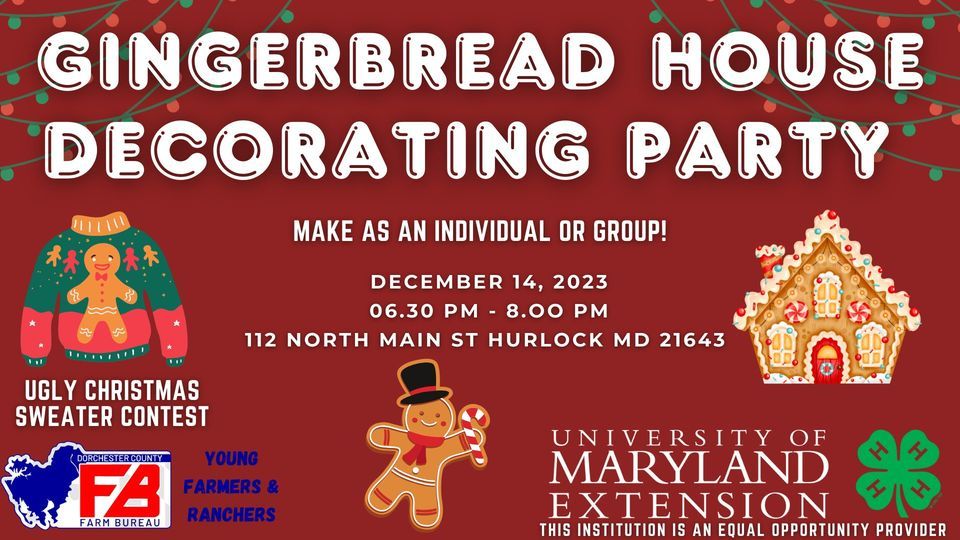 Gingerbread House Decorating Event , UnityWashington United Methodist