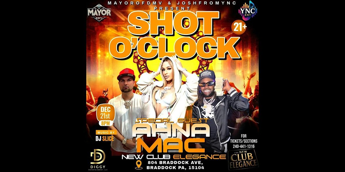 AHNA MAC @TheNewClubElegance Pittsburgh, 21 December | Event in Braddock | AllEvents