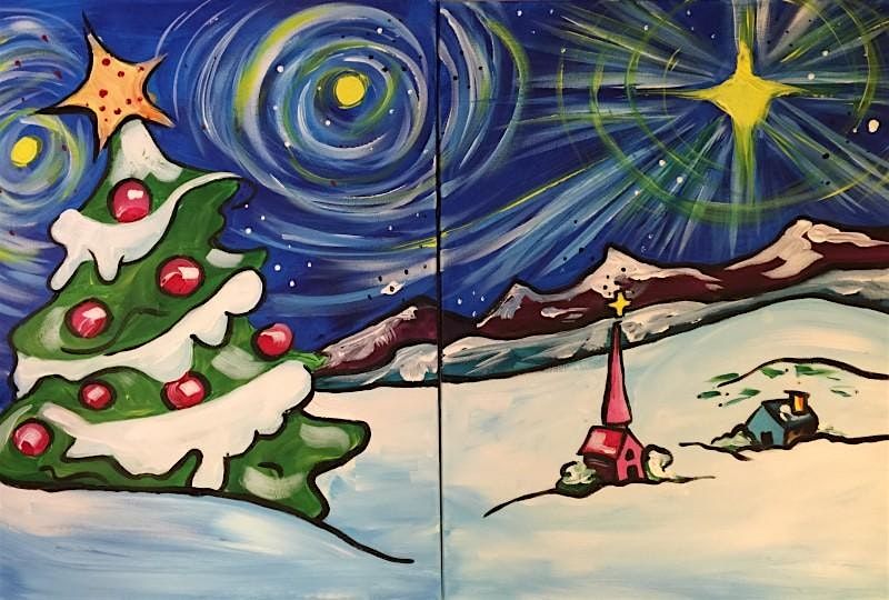 Starry Christmas Single Canvas, 29 November | Event in Chapel Hill | AllEvents
