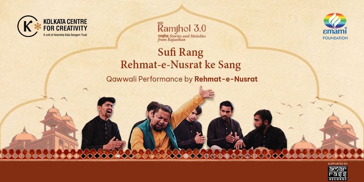 Sufi Rang Rehmat-e-Nusrat ke Sang, 24 August | Event in Kolkata | AllEvents