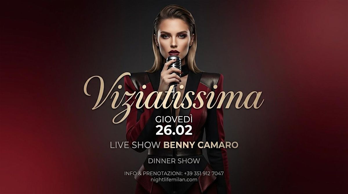 Viziatissima Cena Spettacolo Just Me Milano: Fashion Week | Giovedì 26 Feb