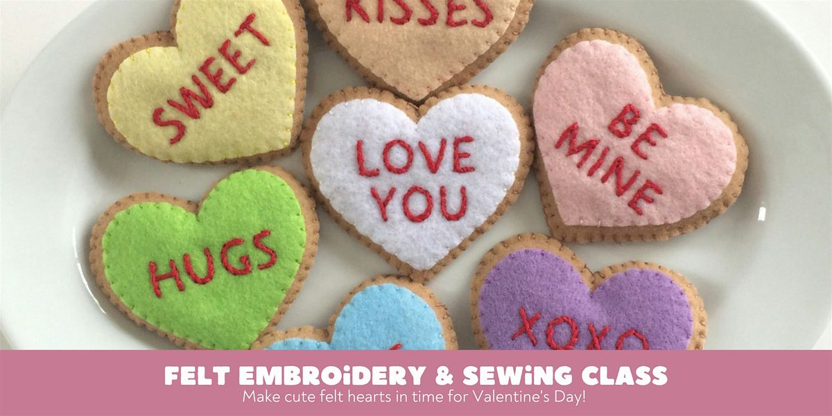 Felt Embroidery Class, 12 February | Event in Minneapolis | AllEvents