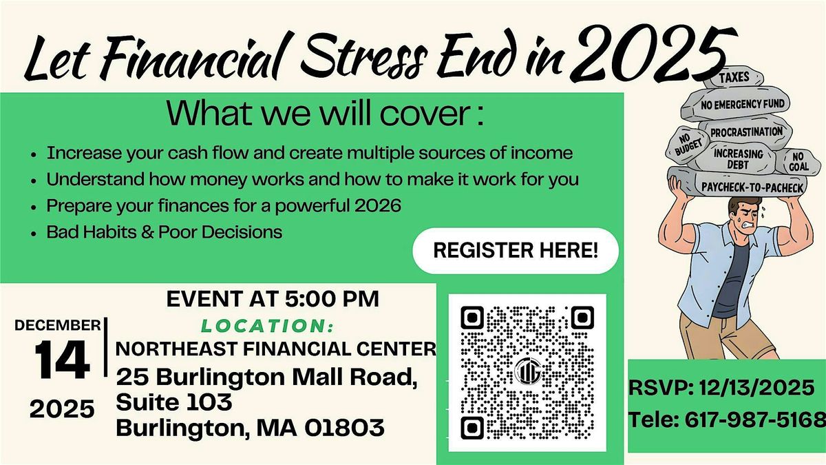 Set Financial Goals For a Powerful 2026, 14 December | Event in Burlington | AllEvents