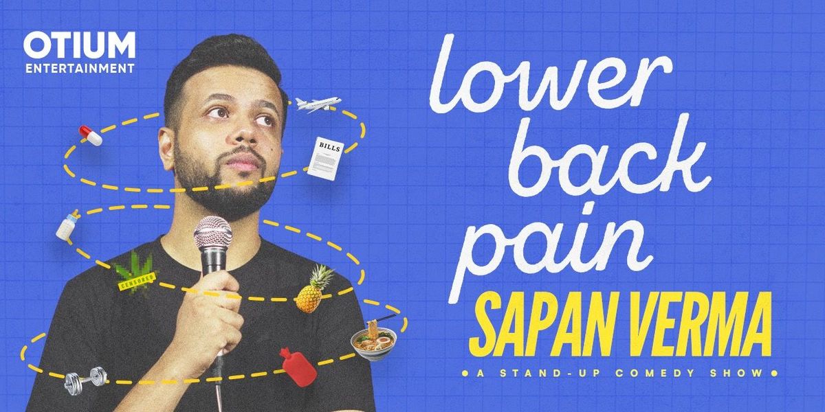 Lower Back Pain by Sapan Verma, 23 August | Event in Manipal | AllEvents