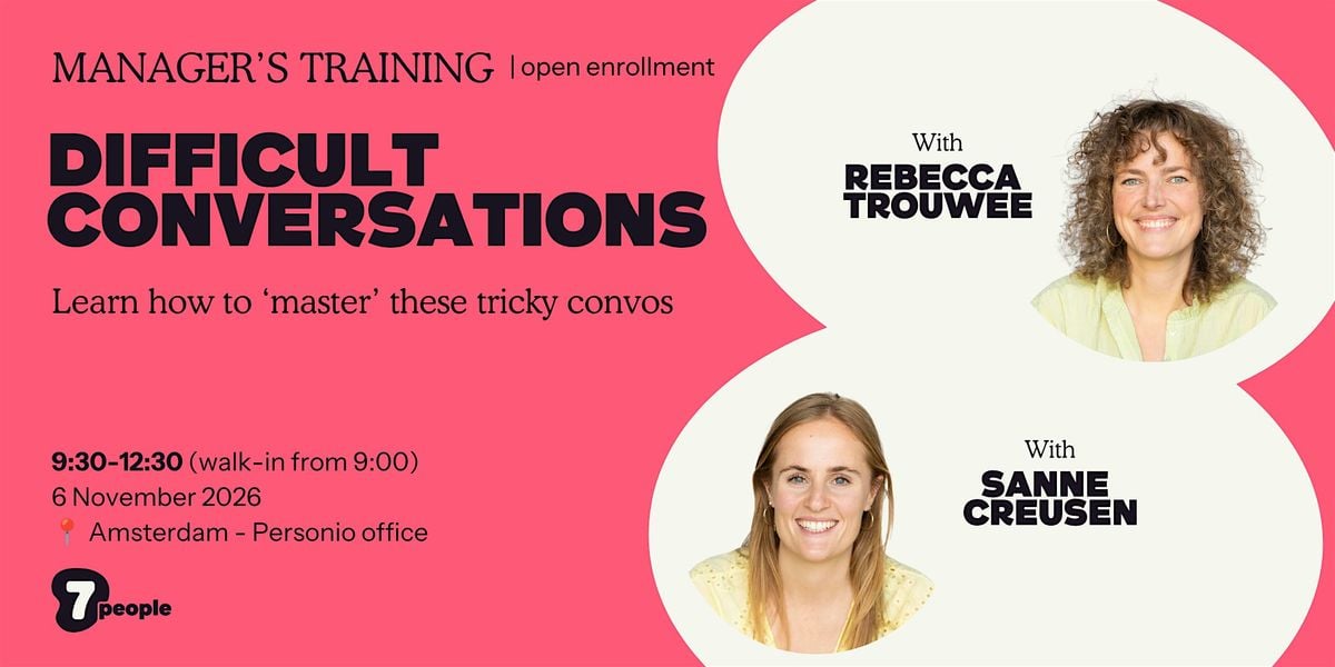The Manager Toolbox: Difficult Conversations | open-enrollment training