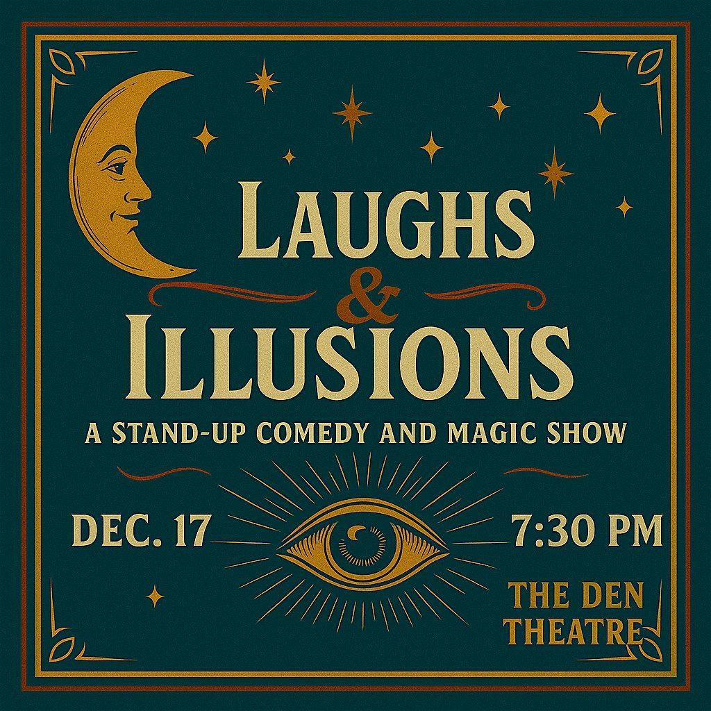 Laughs & Illusions: a stand-up comedy & magic show, 17 December | Event in Chicago | AllEvents