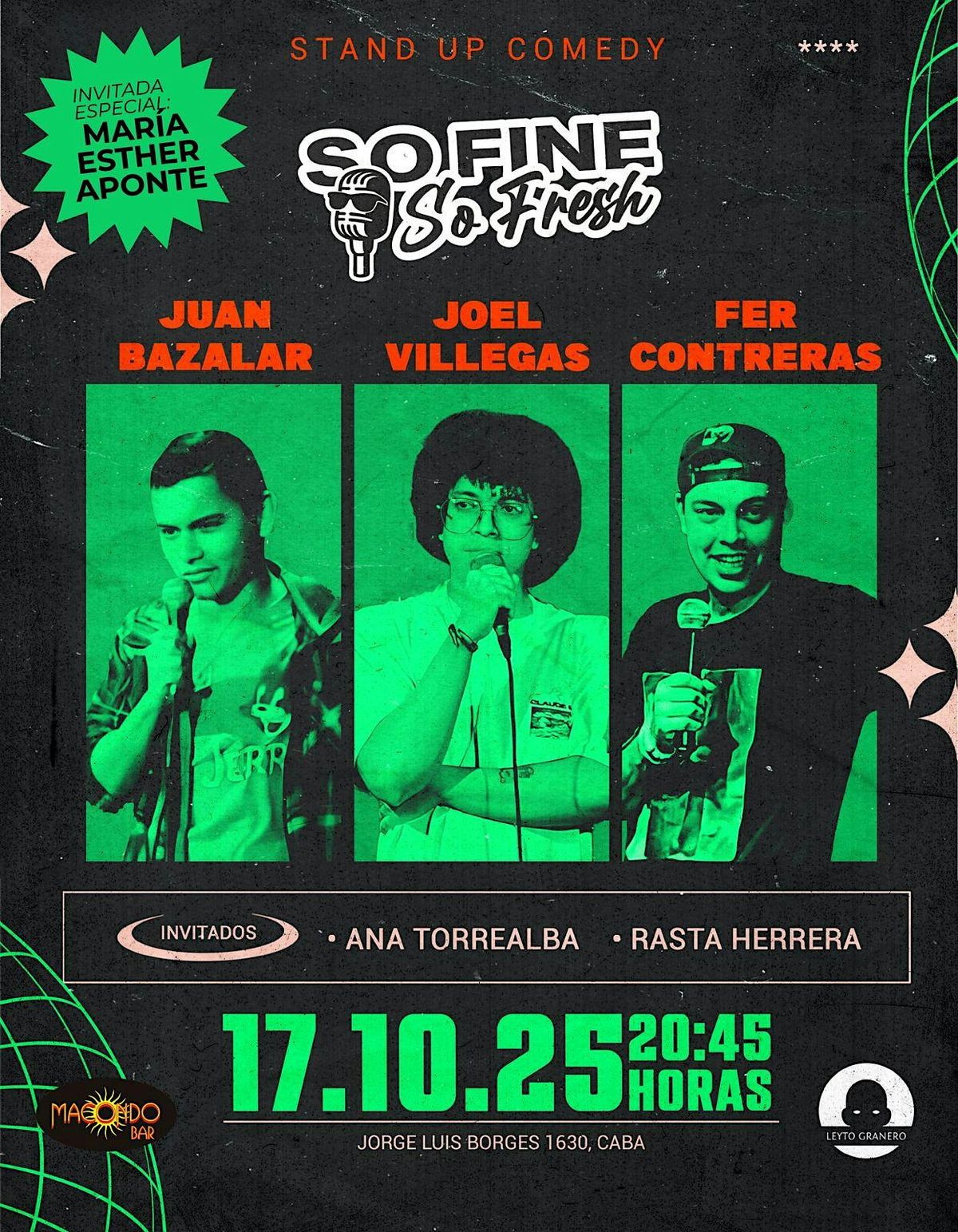 "SO FINE, SO FRESH" STAND UP 28 nov | Event in Buenos Aires | AllEvents