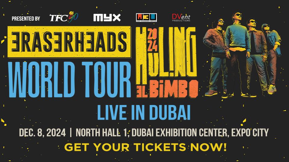 Eraserheads Huling El Bimbo World Tour 2024, DEC Arena, North Hall 1 ...