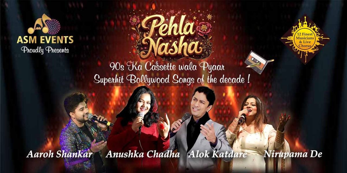 Pehla Nasha - 90s Ka Cassette Wala Pyaar, 14 August | Event in Mumbai | AllEvents
