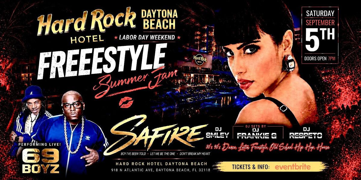 Freestyle Summer Jam - 80s & 90s Throwback Dance Party, Hard Rock