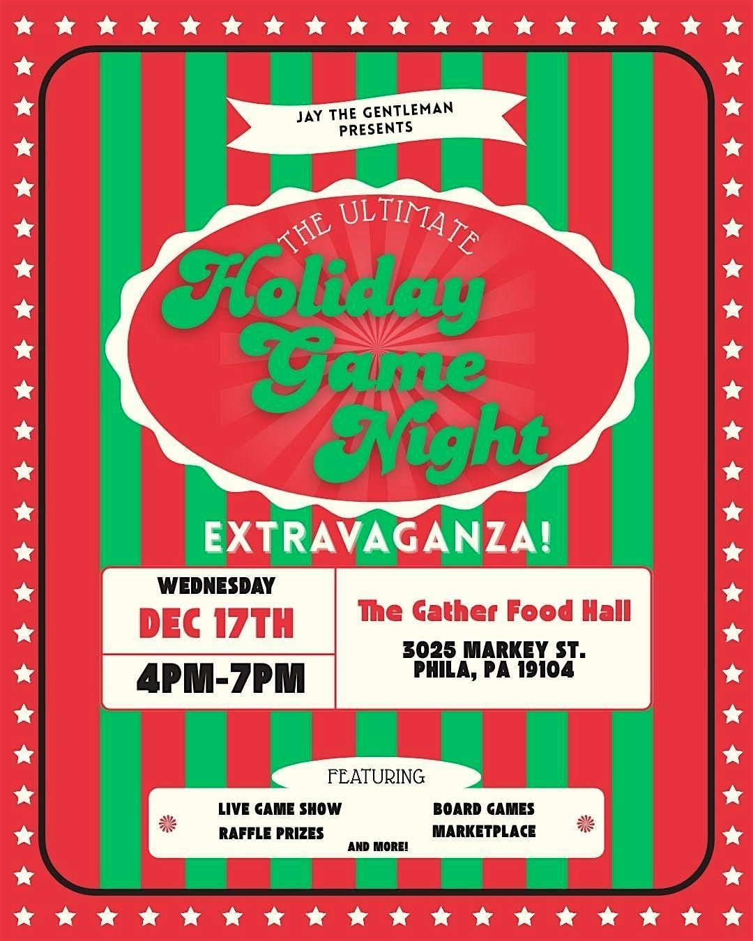 The Ultimate Holiday Game Night Extravaganza
