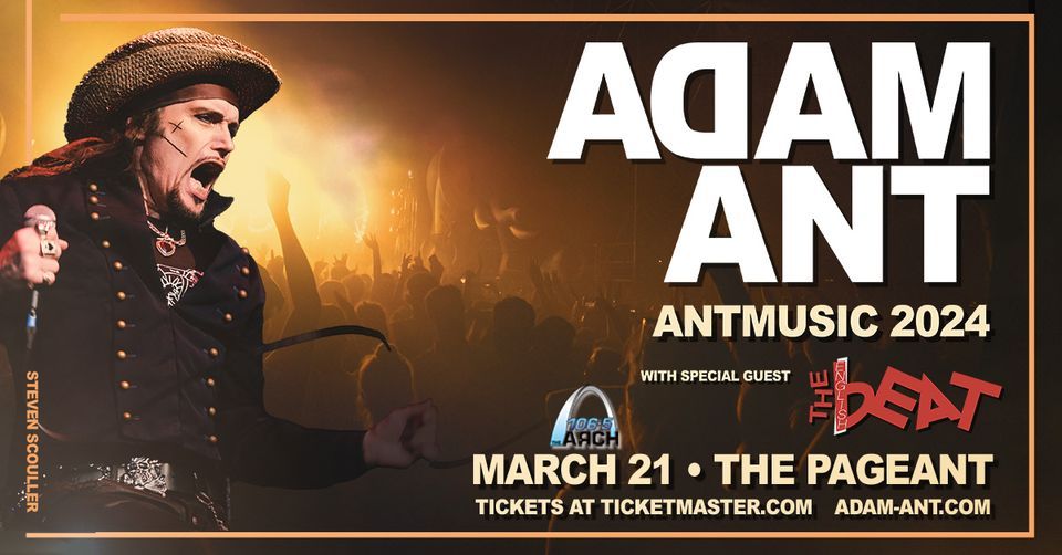 ANTMUSIC 2024 Adam Ant with The English Beat at The Pageant, The