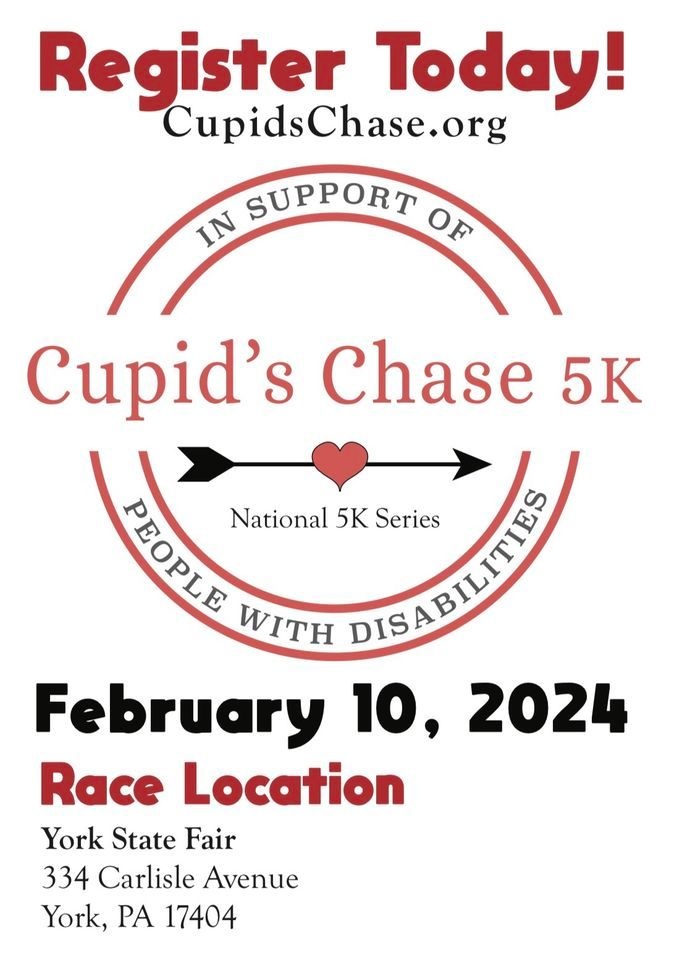 Cupids Chase 5k Race, York State Fair, February 10 2024 AllEvents.in