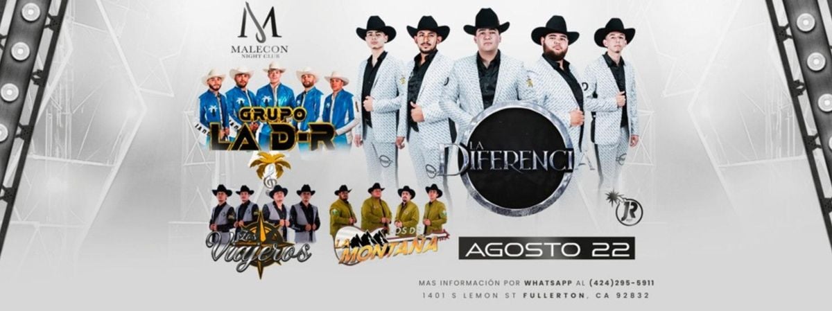 LA DIFERENCIA, GRUPO LA D- R & MAS, 22 August | Event in Fullerton | AllEvents
