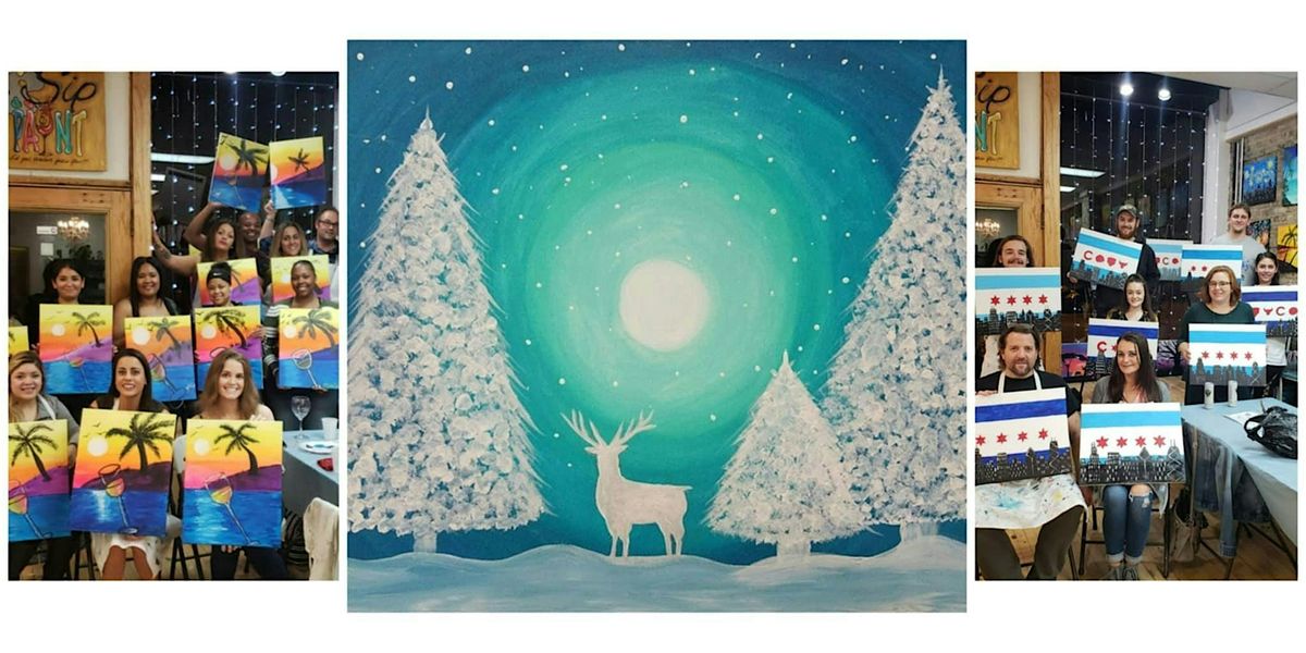 BYOB Sip & Paint Event - "Winter Wonderland", 14 December | Event in Chicago | AllEvents