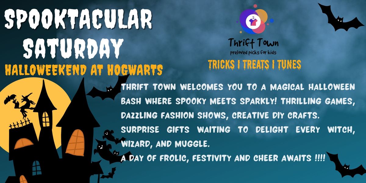 Spooktacular Saturday-Halloweekend at Hogwarts