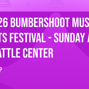 2026 Bumbershoot Music and Arts Festival - Sunday at Seattle Center
