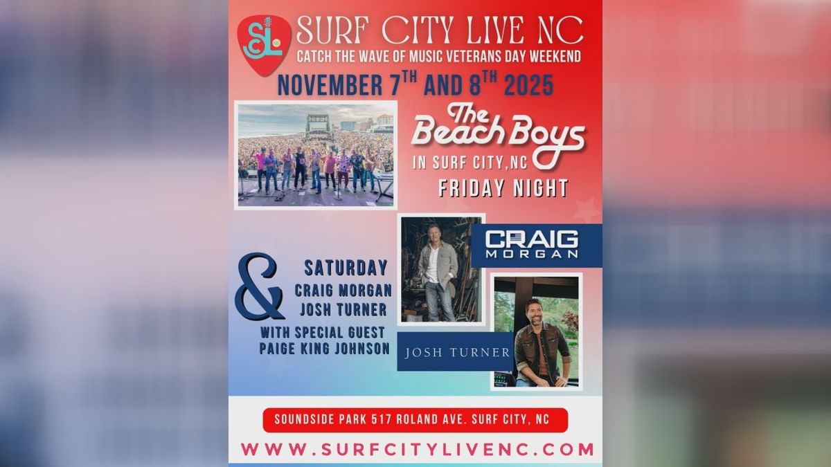 Josh Turner  Craig Morgan & Paige King Johnson, 7 November | Event in Holly Ridge | AllEvents