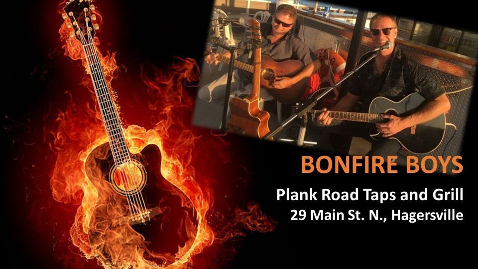 LIVE music BONFIRE BOYS, Plank Road Taps & Grill Restaurant