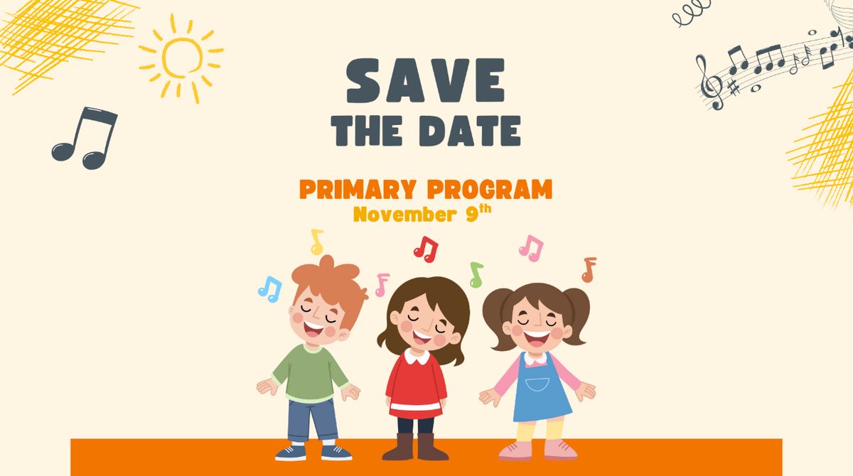 Primary Program, 9 November | Event in Decatur | AllEvents