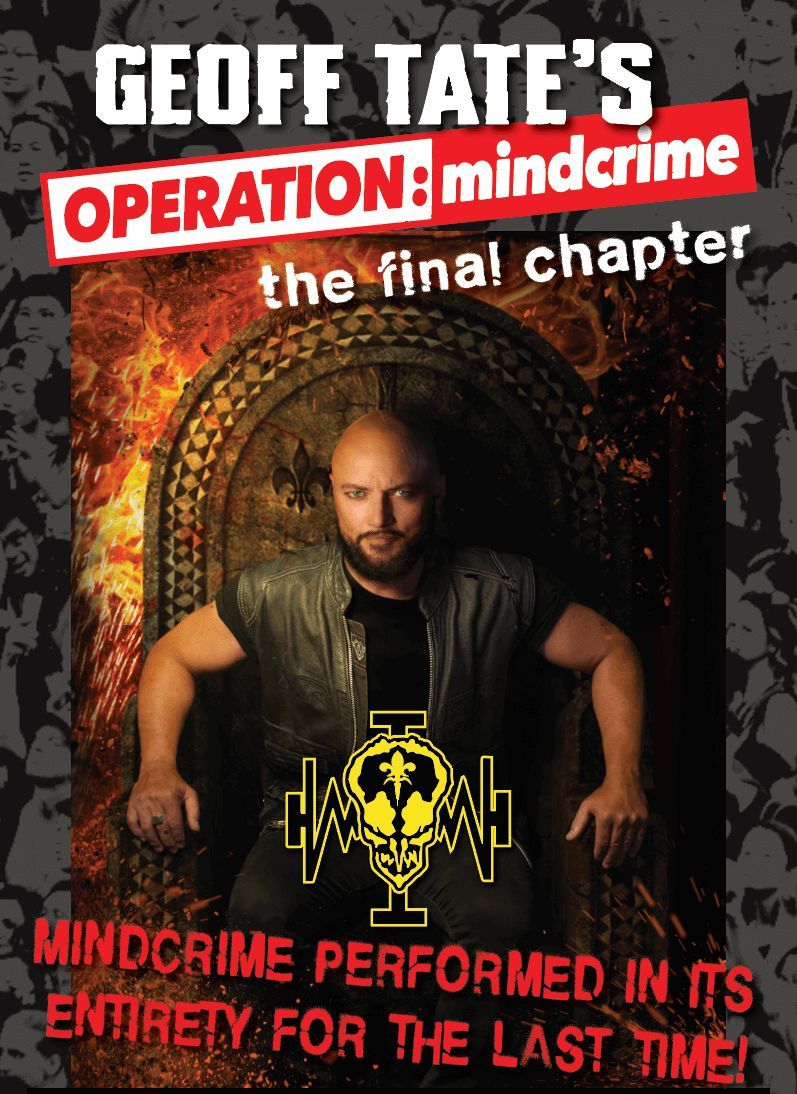 Geoff Tate's Operation: Mindcrime, 17 October | Event in North Tonawanda | AllEvents