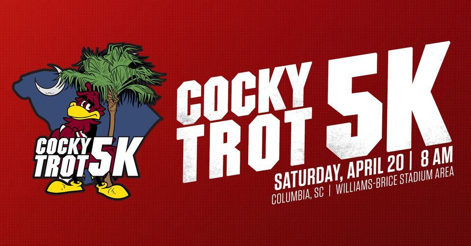 Cocky Trot 5K, WilliamsBrice Stadium, Columbia, April 20 2024