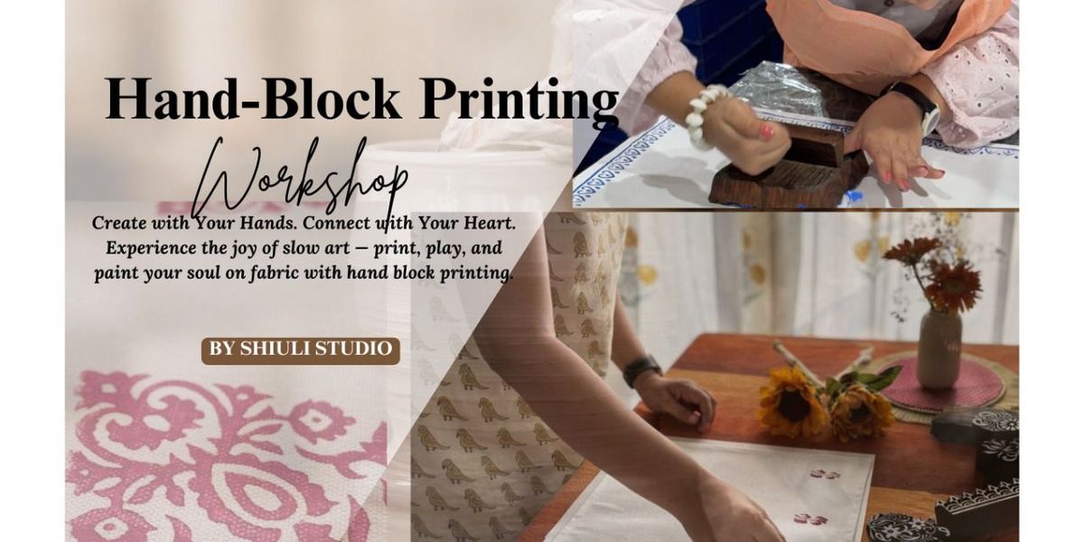 Hand Block Printing by Shiuli Studio, 6 July | Event in Mumbai | AllEvents