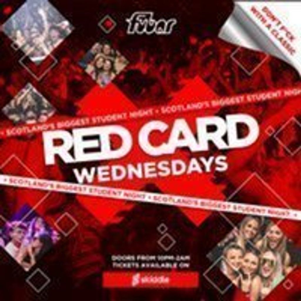 RED CARD Wednesday, 8 October | Event in Stirling | AllEvents