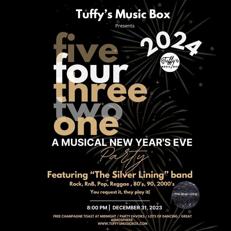Tuffys Musical New Years Eve Party with The Silver Lining Band, Tuffy's