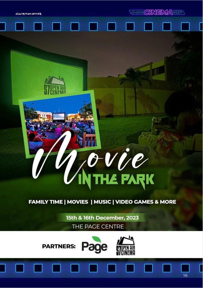 Ghana Cinema week at Page, The PAGE Center, Accra, 15 December 2023