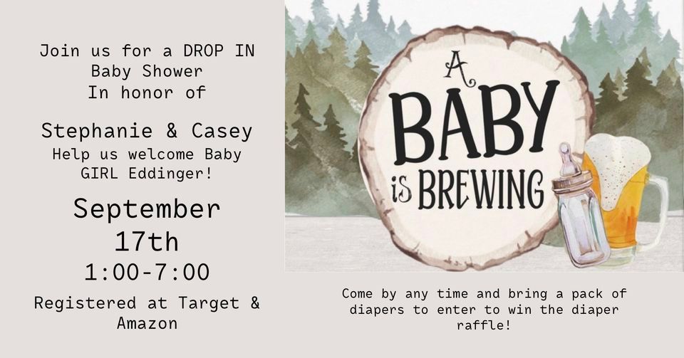 A Baby is Brewing Drop In Baby Shower, Drowned Valley Brewing Company, Cartersville, 17