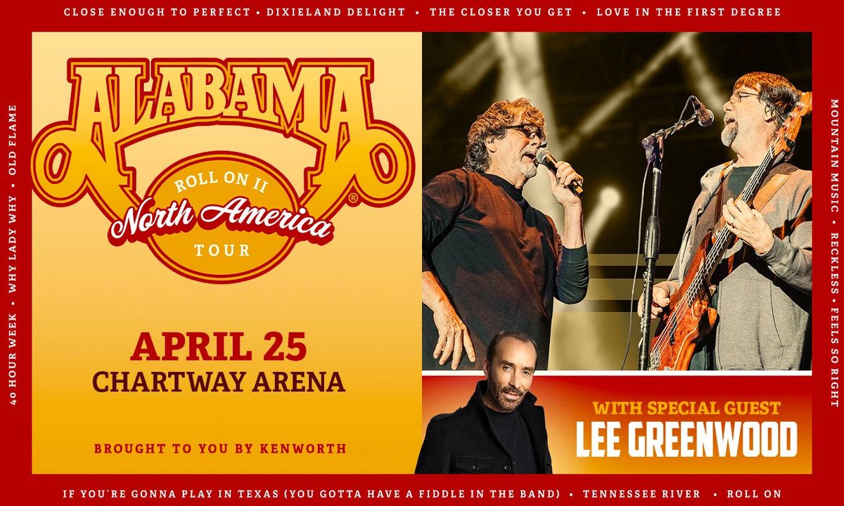 Alabama with Lee Greenwood, 24 May | Event in Bonner Springs | AllEvents