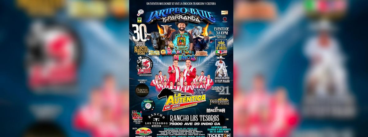 LA AUTENTICA DE JEREZ, 30 August | Event in Indio | AllEvents