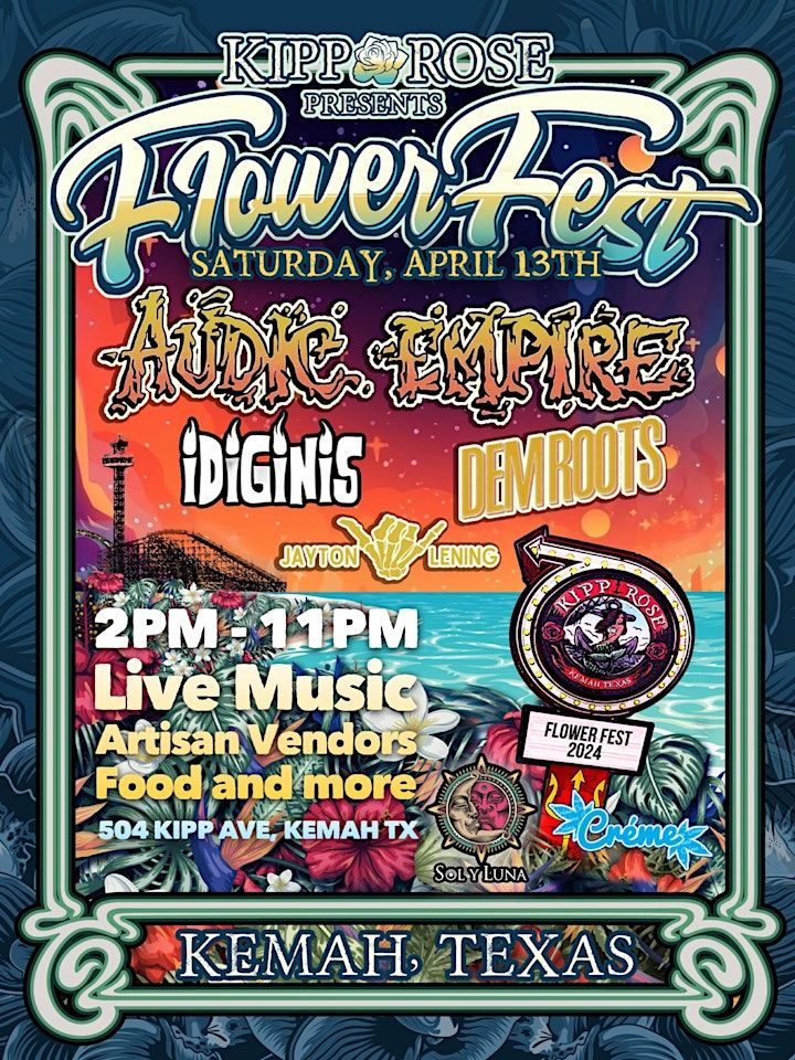 Flower Fest Kipp, Kipp Rose, Kipp Avenue, Kemah, TX, USA, 13 April 2024 |  AllEvents.in