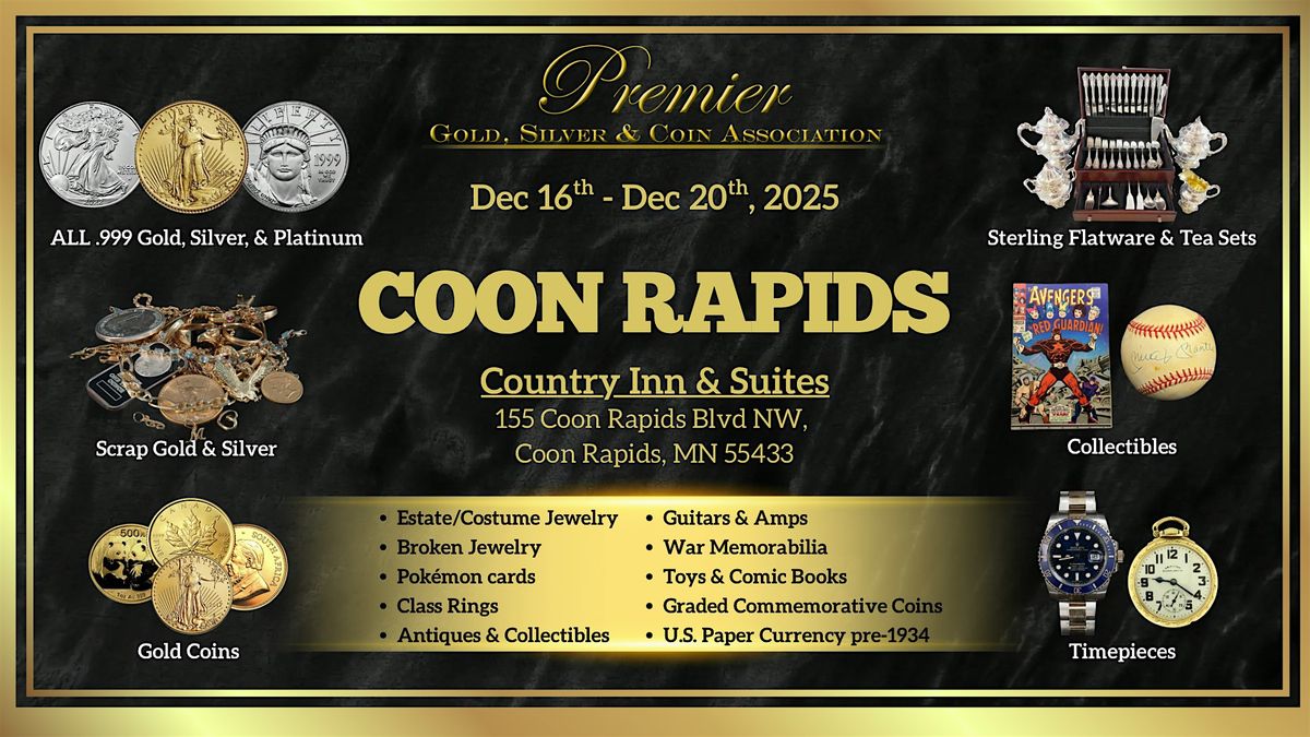 Coons Rapid, MN FREE 5- Day Event, 16 December | Event in Coon Rapids | AllEvents