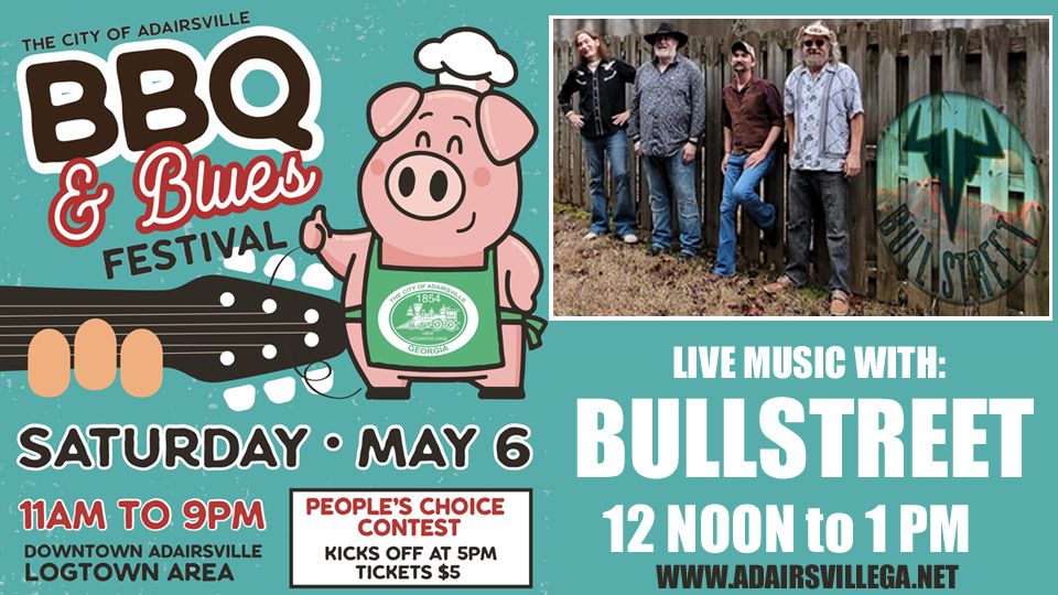 BullStreet BBQ & Blues Festival Adairsville, Downtown Adairsville